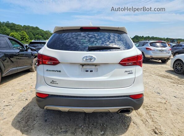 5XYZTDLB6GG367685 2016 HYUNDAI SANTA White Вид салону спереду