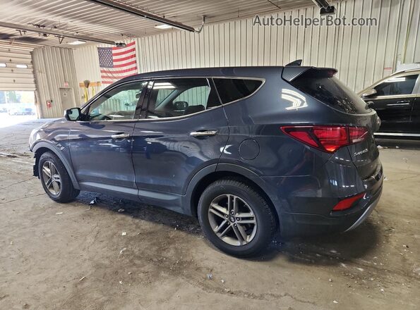 5XYZTDLB6HG439924 2017 HYUNDAI SANTA Blue Tył lewy