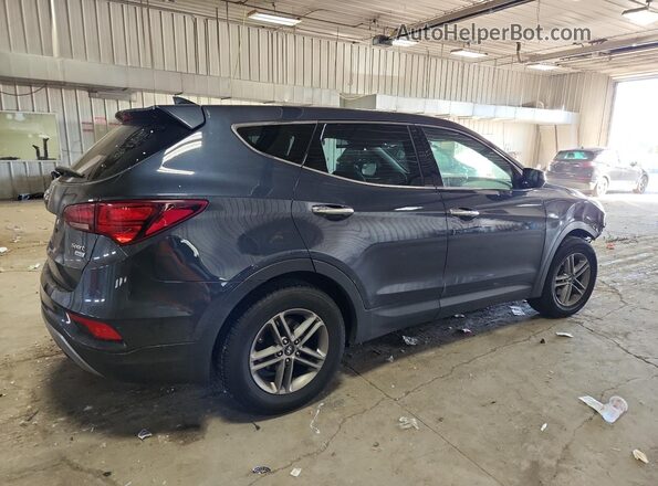5XYZTDLB6HG439924 2017 HYUNDAI SANTA Blue Tył prawy