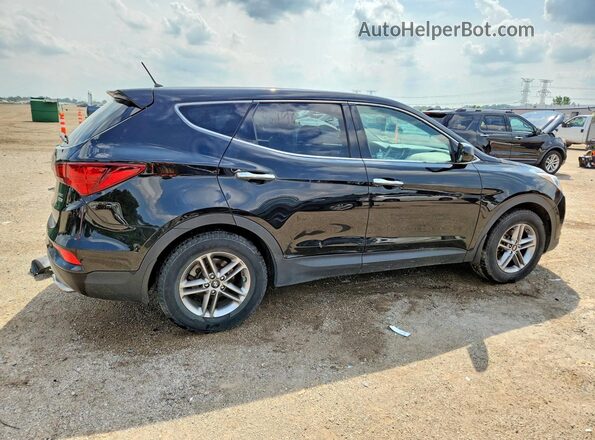 5XYZTDLB6JG530178 2018 HYUNDAI SANTA Black Trasero derecho