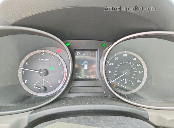 5XYZTDLB6JG530178 2018 HYUNDAI SANTA Black Vista del cuadro de instrumentos