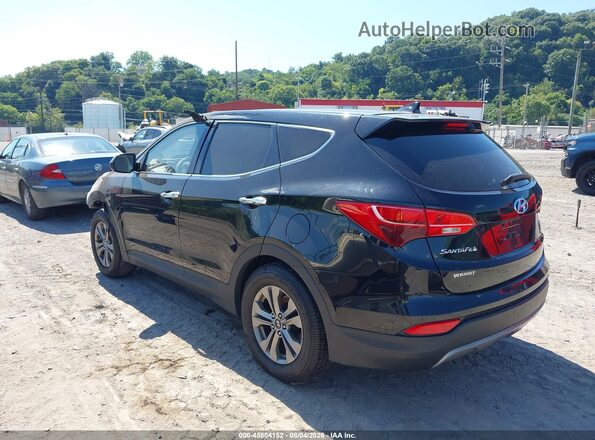 5XYZTDLB7GG377982 2016 HYUNDAI SANTA FE SPORT Черный Задняя левая четверть