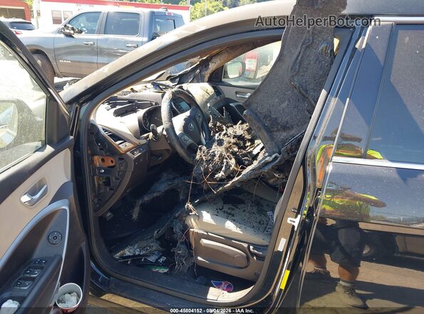 5XYZTDLB7GG377982 2016 HYUNDAI SANTA FE SPORT Черный Вид салона спереди