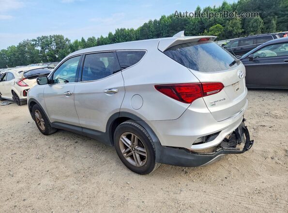 5XYZTDLB7HG462550 2017 HYUNDAI SANTA Silver Հետևի ձախ