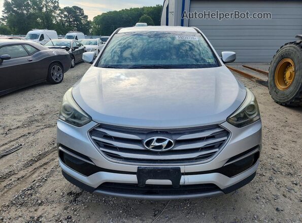 5XYZTDLB7HG462550 2017 HYUNDAI SANTA Silver Դիմացի տեսք