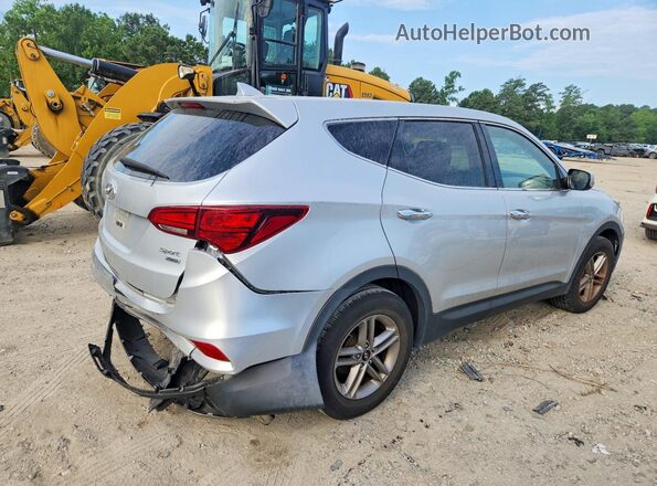 5XYZTDLB7HG462550 2017 HYUNDAI SANTA Silver Հետևի աջ