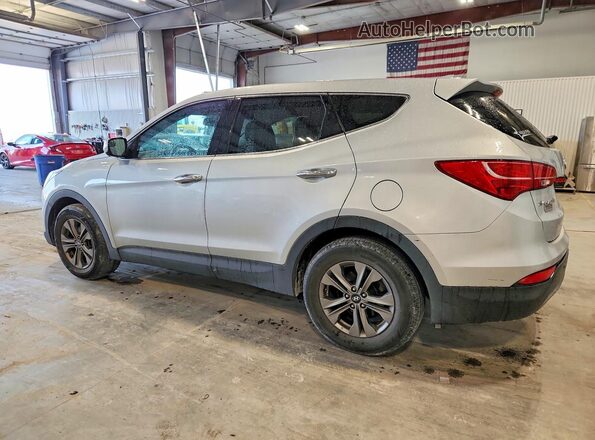 5XYZTDLB8GG318794 2016 HYUNDAI SANTA Silver Rear left