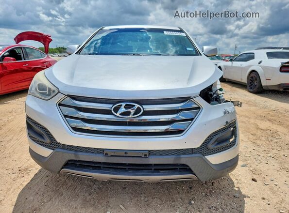 5XYZTDLB8GG342013 2016 HYUNDAI SANTA Серебряный Вид спереди