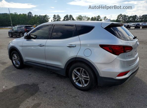 5XYZTDLB8HG430111 2017 HYUNDAI SANTA Silver Rear left