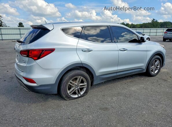 5XYZTDLB8HG430111 2017 HYUNDAI SANTA Silver Rear right