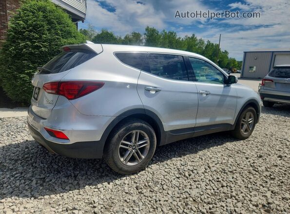 5XYZTDLB8HG442405 2017 HYUNDAI SANTA Gray Trasero derecho