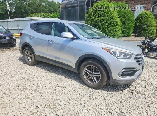 5XYZTDLB8HG442405 2017 HYUNDAI SANTA Gray Delantero derecho