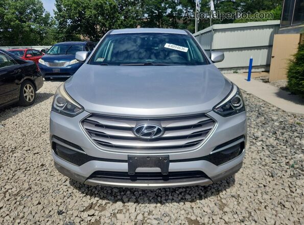 5XYZTDLB8HG442405 2017 HYUNDAI SANTA Gray Vista frontal
