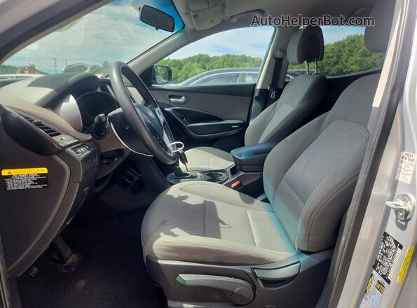 5XYZTDLB8HG442405 2017 HYUNDAI SANTA Gray Vista interior delantera