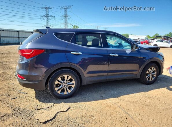 5XYZTDLB9GG323633 2016 HYUNDAI SANTA Gray Trasero derecho