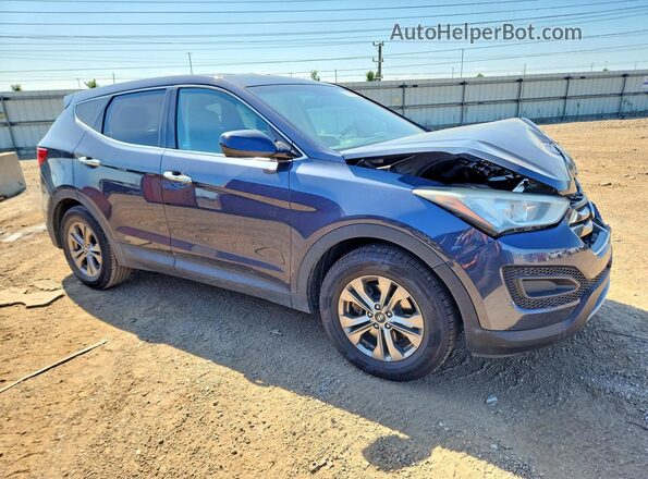 5XYZTDLB9GG323633 2016 HYUNDAI SANTA Gray Delantero derecho