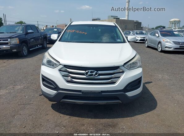 5XYZTDLB9GG353005 2016 HYUNDAI SANTA FE SPORT Белый Вид щитка приборов