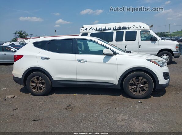 5XYZTDLB9GG353005 2016 HYUNDAI SANTA FE SPORT Белый Вид задней части салона