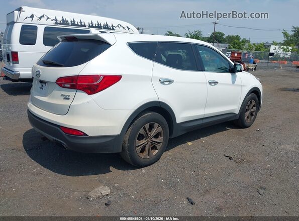 5XYZTDLB9GG353005 2016 HYUNDAI SANTA FE SPORT Белый Задняя правая четверть