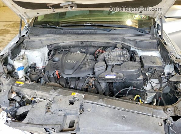5XYZTDLBXGG321776 2016 HYUNDAI SANTA Silver Շարժիչի բաժամունքի տեսք