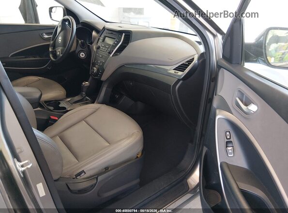 5XYZTDLBXGG349643 2016 HYUNDAI SANTA FE SPORT Brown Սալոնի դիմացի տեսք
