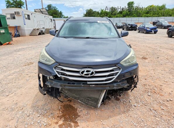 5XYZU3LB0HG464809 2017 HYUNDAI SANTA Gray Widok z przodu