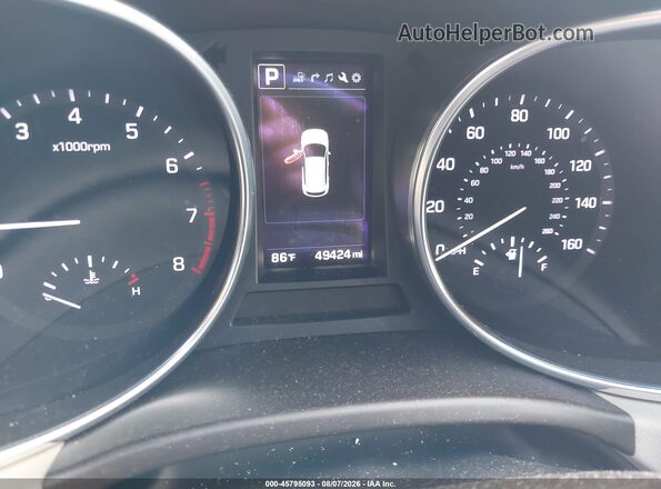 5XYZU3LB0HG486180 2017 HYUNDAI SANTA FE SPORT Orange Вид задніх сидінь