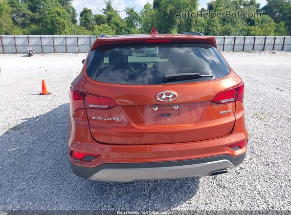 5XYZU3LB0HG486180 2017 HYUNDAI SANTA FE SPORT Orange 
