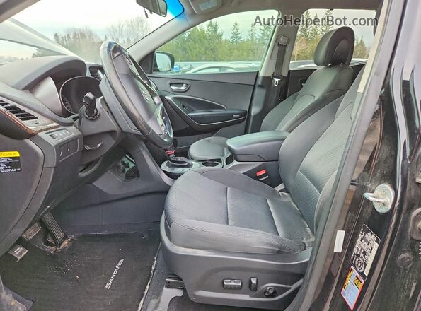 5XYZU3LB0HG487717 2017 HYUNDAI SANTA Black Սալոնի դիմացի տեսք