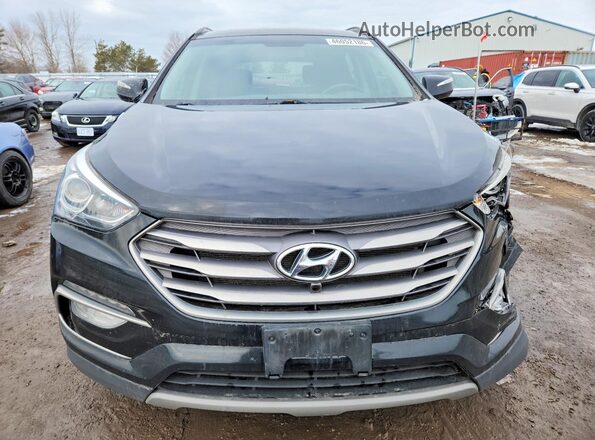 5XYZU3LB0HG487717 2017 HYUNDAI SANTA Black Դիմացի տեսք
