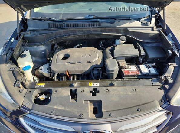 5XYZU3LB0HG494974 2017 HYUNDAI SANTA Blue Սալոնի հետևի տեսք