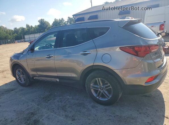 5XYZU3LB0JG551955 2018 HYUNDAI SANTA Gray Հետևի ձախ