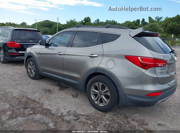 5XYZU3LB1GG313265 2016 HYUNDAI SANTA FE SPORT Gray Trasero izquierdo