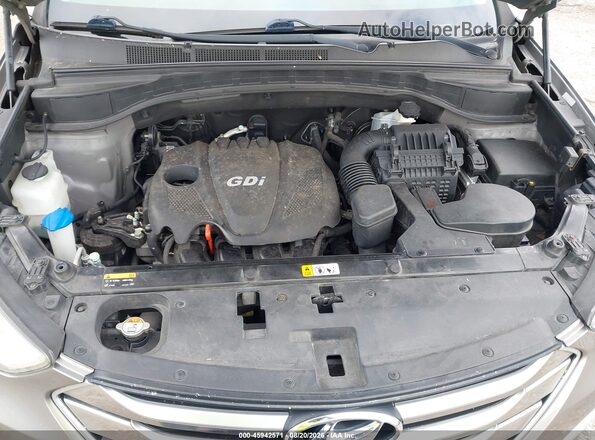 5XYZU3LB1GG313265 2016 HYUNDAI SANTA FE SPORT Gray Vista trasera