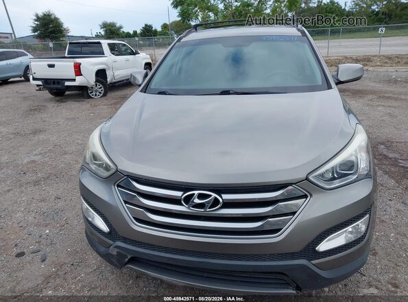 5XYZU3LB1GG313265 2016 HYUNDAI SANTA FE SPORT Gray Vista del cuadro de instrumentos