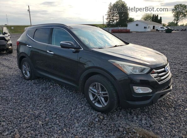 5XYZU3LB1GG315470 2016 HYUNDAI SANTA Black Передня права чверть