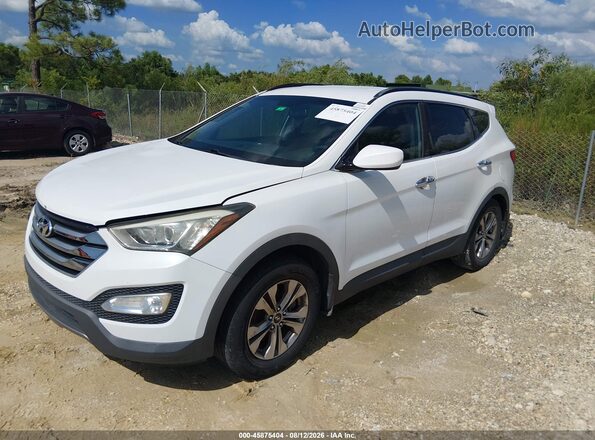 5XYZU3LB1GG347061 2016 HYUNDAI SANTA FE SPORT Белый Передняя левая четверть