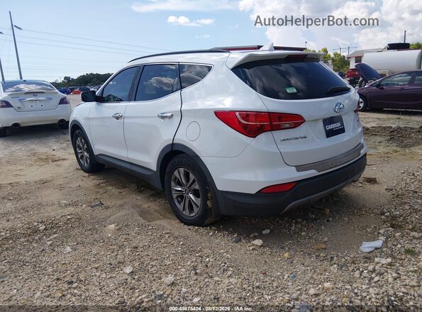 5XYZU3LB1GG347061 2016 HYUNDAI SANTA FE SPORT Белый Задняя левая четверть
