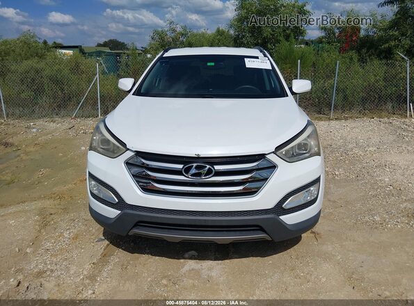 5XYZU3LB1GG347061 2016 HYUNDAI SANTA FE SPORT Белый Вид щитка приборов