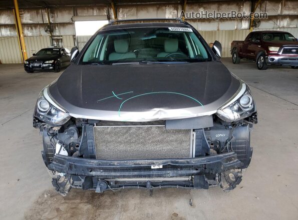 5XYZU3LB1HG426182 2017 HYUNDAI SANTA Gray Դիմացի տեսք