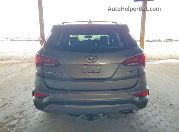 5XYZU3LB1HG426182 2017 HYUNDAI SANTA Gray Հետևի տեսք