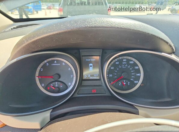 5XYZU3LB2GG311783 2016 HYUNDAI SANTA Gray Вид щитка приладів