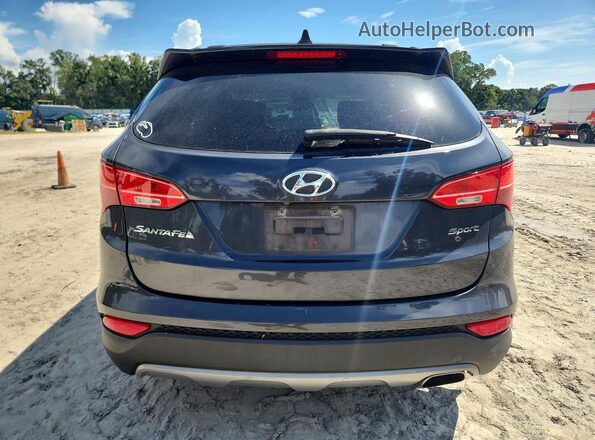 5XYZU3LB2GG311783 2016 HYUNDAI SANTA Gray Вид ззаду