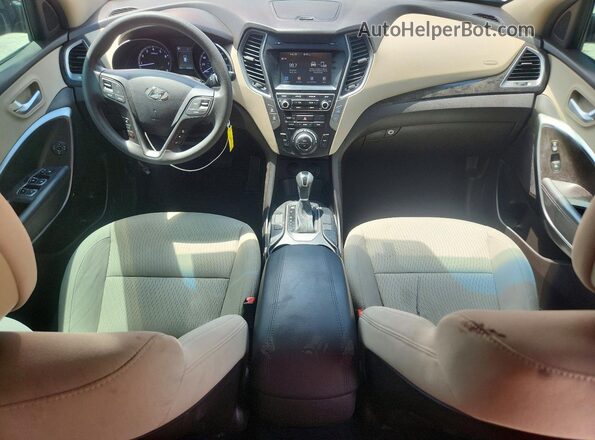 5XYZU3LB2HG440334 2017 HYUNDAI SANTA Red Widok deski rozdzielczej