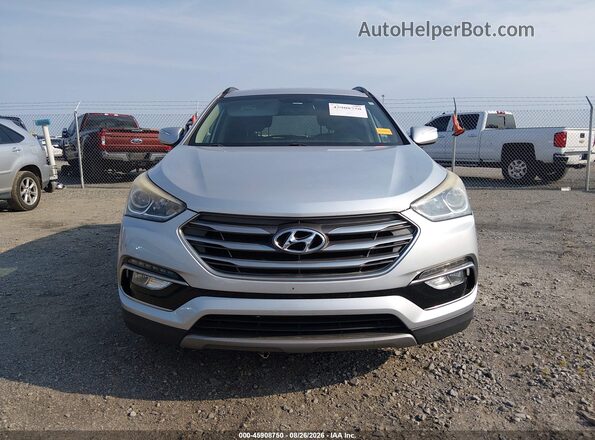 5XYZU3LB2JG515281 2018 HYUNDAI SANTA FE SPORT Silver Vista del cuadro de instrumentos