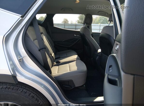 5XYZU3LB2JG515281 2018 HYUNDAI SANTA FE SPORT Silver Vista de la etiqueta del VIN
