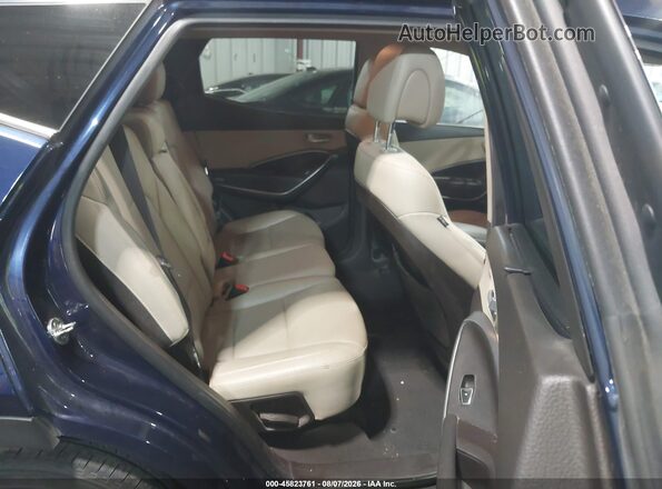 5XYZU3LB2JG520089 2018 HYUNDAI SANTA FE SPORT Синий Вид наклейки с VIN-кодом