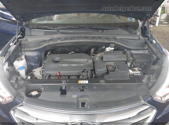 5XYZU3LB2JG520089 2018 HYUNDAI SANTA FE SPORT Синий Вид сзади