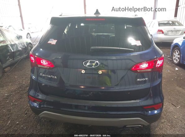 5XYZU3LB2JG520089 2018 HYUNDAI SANTA FE SPORT Синий 