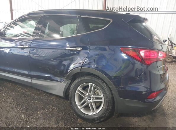 5XYZU3LB2JG520089 2018 HYUNDAI SANTA FE SPORT Синий Вид спереди